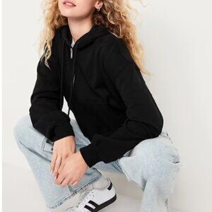 Back zippered hoodie